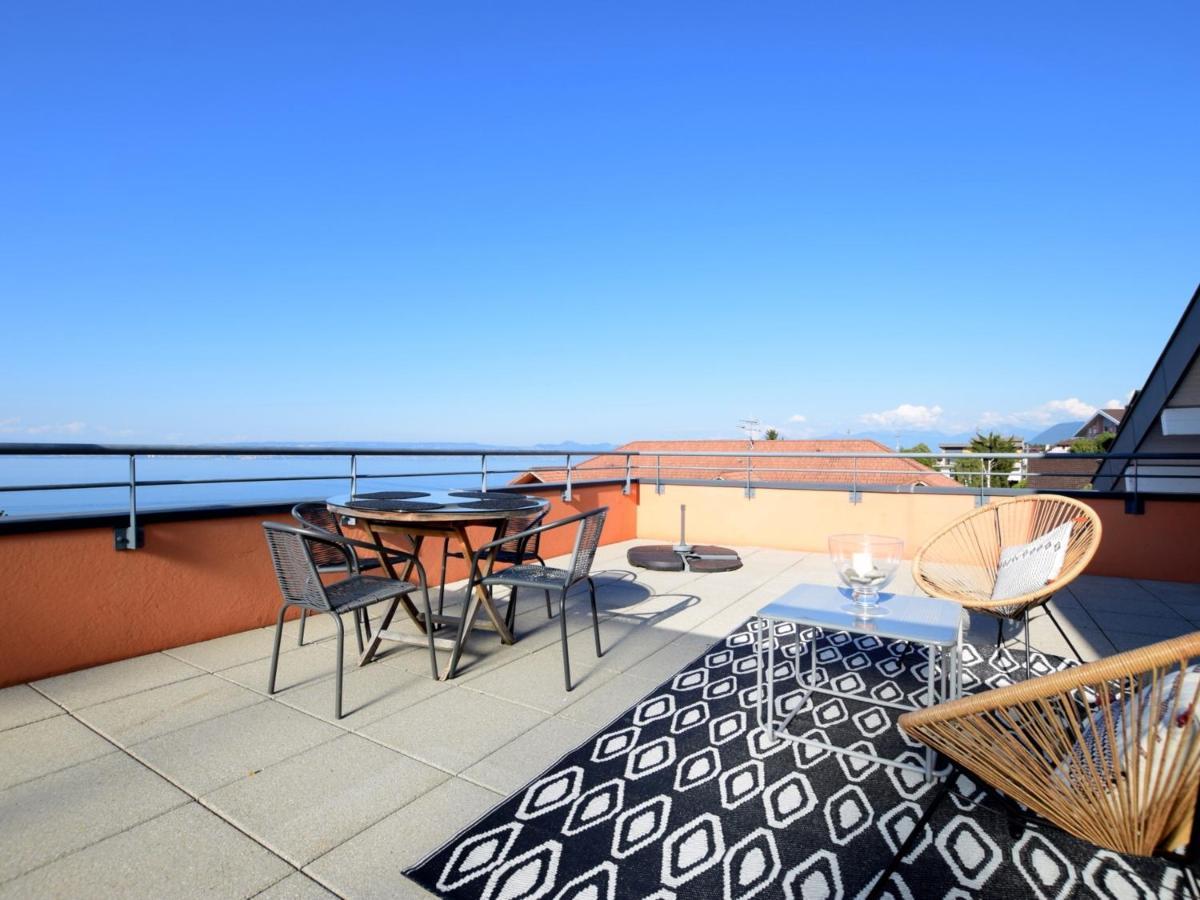 Spacieux Appartement Avec Terrasse, Animaux Admis Et Parking - Fr-1-498-69 埃维昂莱班 外观 照片